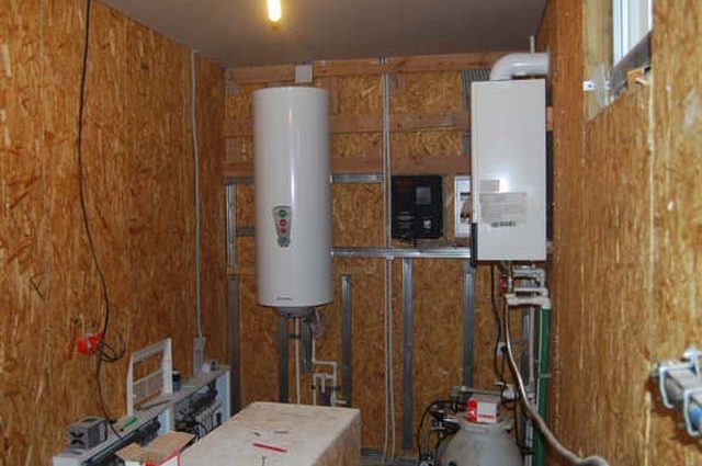 Отопление. Система отопления частного дома из СИП-панелей